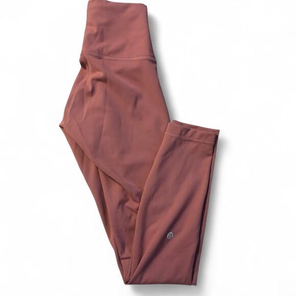 Pink lululemon leggings size 2 Womens EUC - Picture 1 of 3